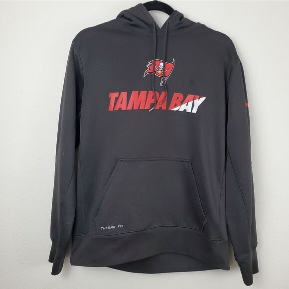 Tampa Bay Buccaneers Nike NFL Gray Hoodie. Size L - Picture 1 of 10